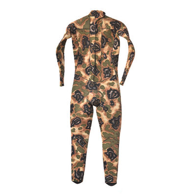 Men’S Full Wetsuit For Spearfishing Surfing Camouflage/Color‑Block 3/2mm Neoprene Back Zip Reinforced Knees | Diving Snorkeling, SUP