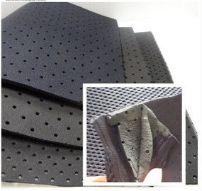 Geperforeerd 10% 30% 50% Punchcellen SCR 2 mm Gelamineerd Neopreen Stof Voor Kleding Eenzijdig