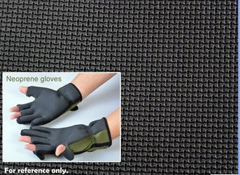 Geen Misstap 3MM Neopreenhaaievel Gloves bladbutadieen Rubbersbr