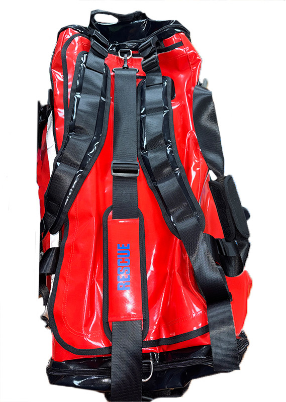 Heldere 60L Grote capaciteit Equipment Bag Droog en nat Separatie Multi-functie Riemen Waterdicht Voor duikapparatuur Vinnen Visserij apparatuur opslag