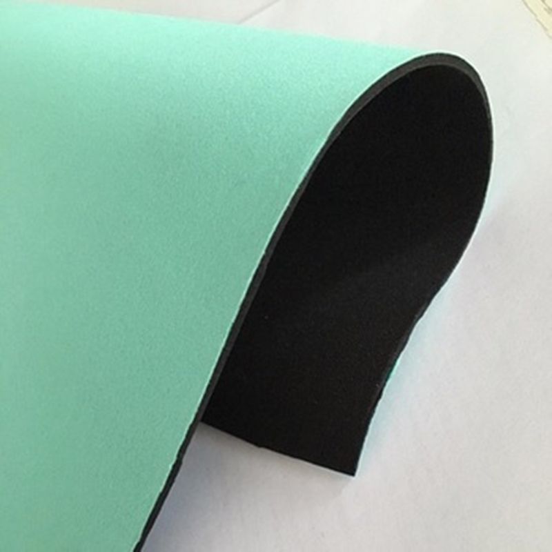 1.5 kg/m2 Dubbelzijdige rubberrol van neopreenstof voor muispad, multifunctioneel stof, waterdicht, niet-glijdend, bekertje, schoenen en kleding accessoires